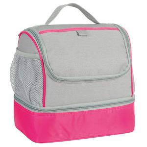 DOUBLE DECKER INSULATED COOLER BAG